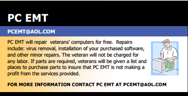 PC EMT Ad for Repair