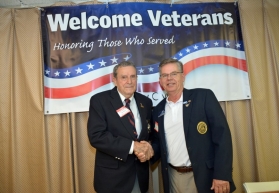 NCDE Governor Andy Leggette welcomes Bud Hampton